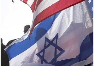 Israeli flag-American flag