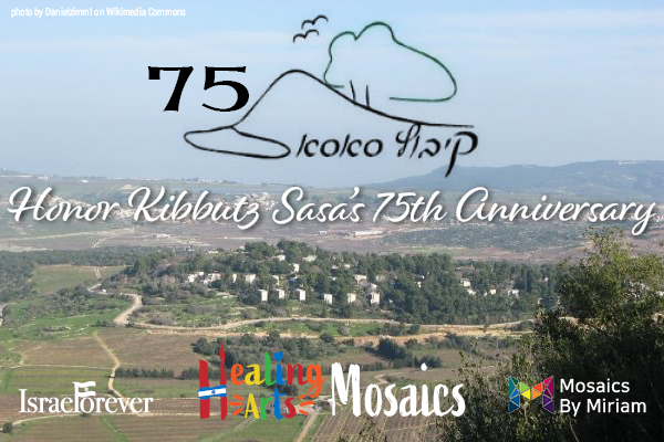 Honor Kibbutz Sasa's 75th Anniversary