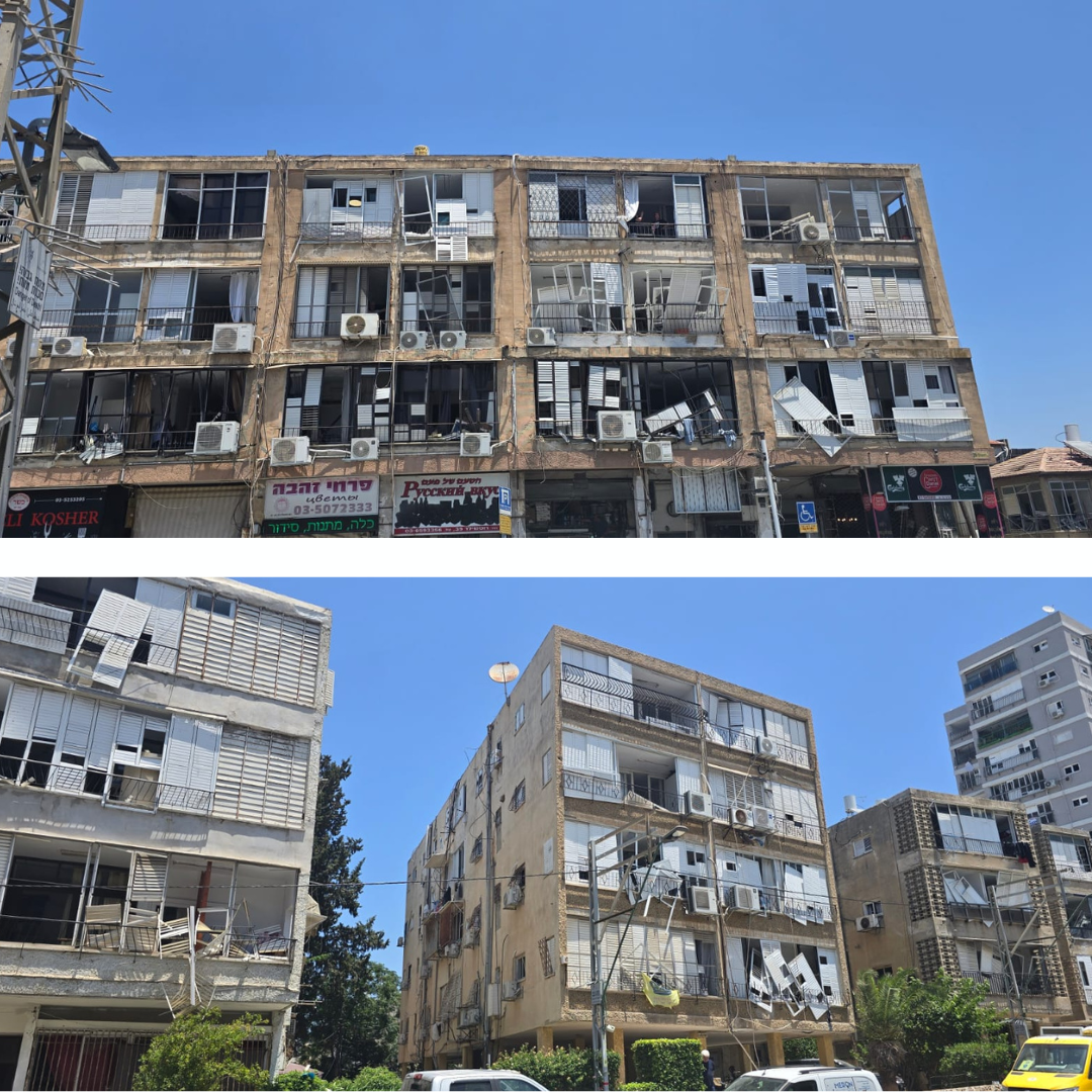 Bat Yam destroyed facades