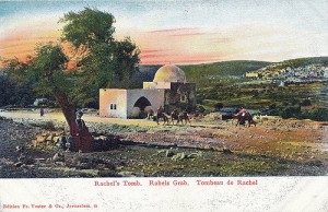 Postcard of Rachel's Tomb 1910