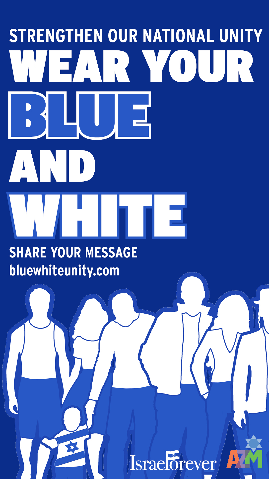 Add Blue and White Unity to your Story