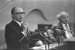 Menachem Begin: “I believe the lessons of the Holocaust are these…”