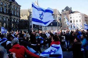 RALLY: "Time to Stand Up for Israel" in Amsterdam