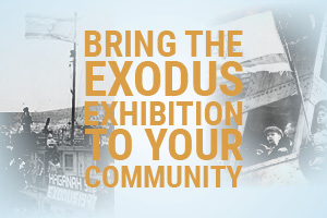 United States Tour: Bring The Exodus Exhibition & Memorial Project To Your Community