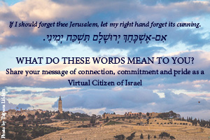 Inspiring Messages for Jerusalem