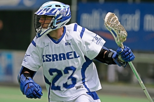 Israel Lacrosse Striker Evan Goldstein