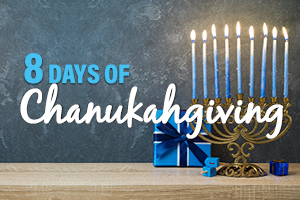 8 Days of ChanukahGiving - 8 ways to Celebrate Your Inner Maccabee!