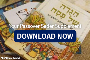 Incorporate Israel at your Passover Seder (supplementary reading)