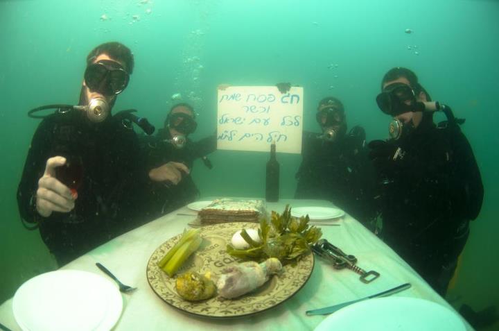 Happy Passover from the Israeli Navy, credit: IDF tumblr
