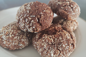 Chocolate Coconut Crunch Health Cookies