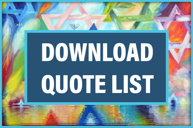 Jews in Conflict Easy-Print Quotes