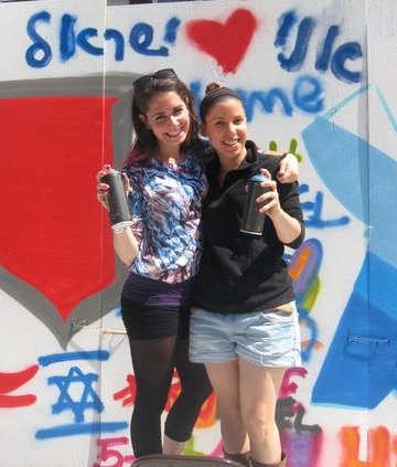 At Rutgers, A Colorful Way To Support Israel