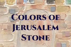 Colors of Jerusalem Stone