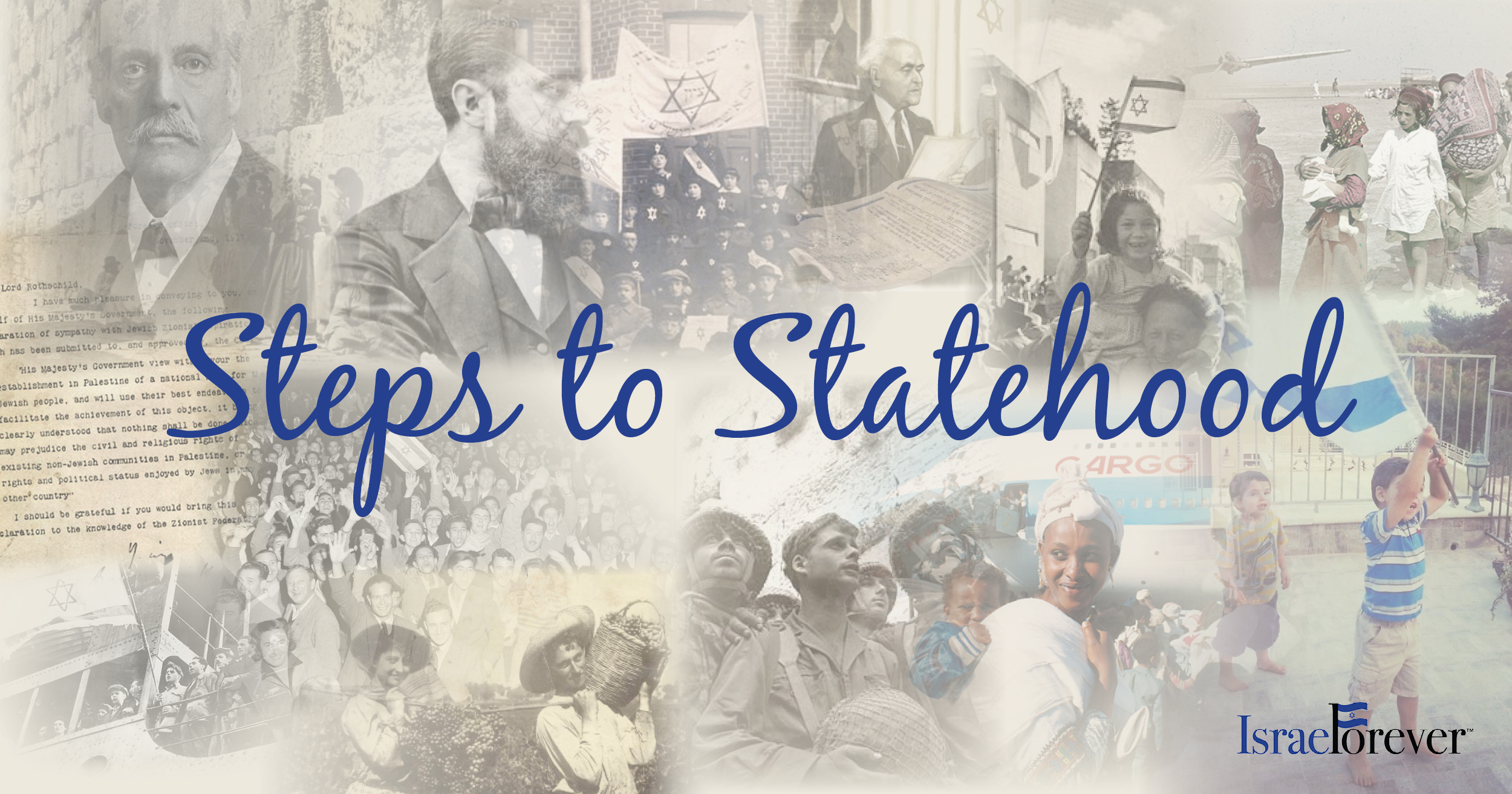 Steps to Statehood Timeline The Israel Forever Foundation