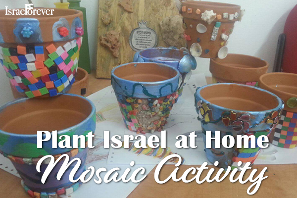 Plant Israel at Home Mosaic Activity