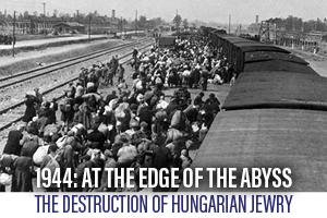 1944 At the Edge of The Abyss - Holocaust Memorial Program