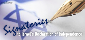 Signatories To Israel's Declaration Of Independence