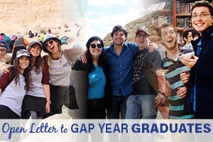 Open Letter to Gap Year Graduates