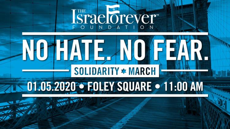 No Hate. No Fear. Solidarity March