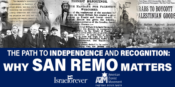 Webinar: The Path to Independence and Recognition: Why San Remo Matters