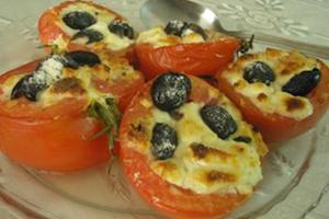 Cheese-Stuffed Tomatoes