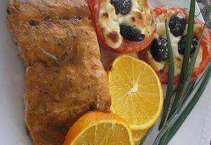 Orange-Glazed Salmon Fillets