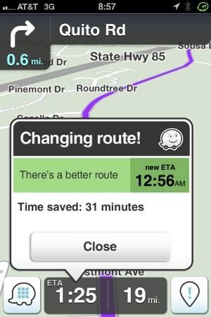 Waze app