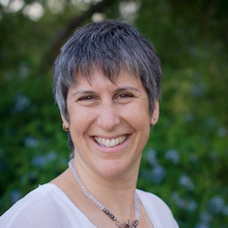 Headshot of Beth Steinberg, cofounder and executive director of Shutaf