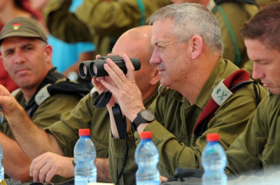 IDF Chief of Staff Lt. Gen. Benny Gantz