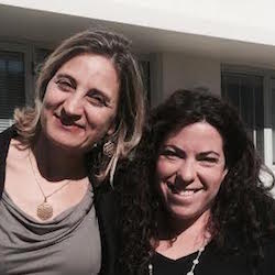 Photo of Yael Eliashar and Moria Gilbert