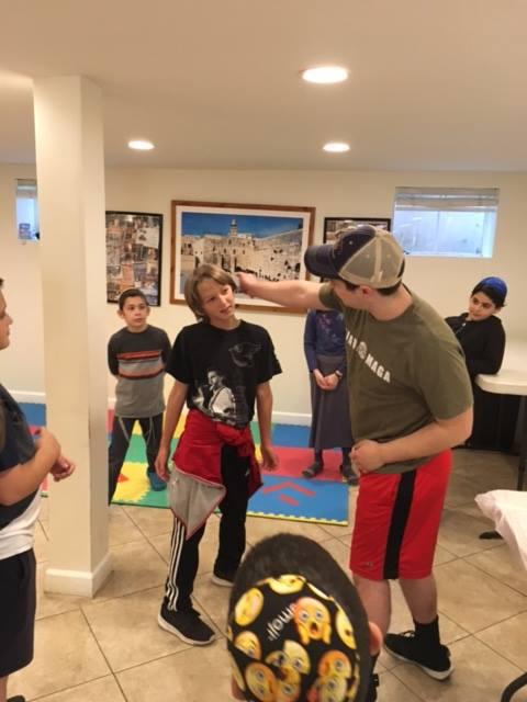 Yaakov teaching Krav Maga