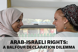Arab-Israeli Rights: A Balfour Declaration Dilemma