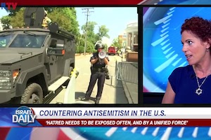 Elana Heideman speaks about antisemitism on Israeli television