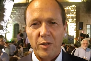 Mayor of Jerusalem, Nir Barkat, at Open House Jerusalem