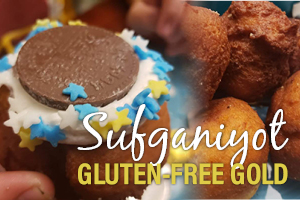 Sufganiyot Gluten free Gold
