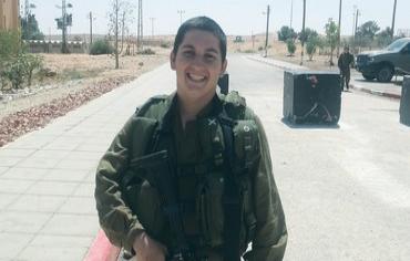 DEAN GOODSON on patrol. Photo: IDF Spokesman