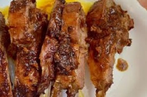 Moroccan spiced lamb chops