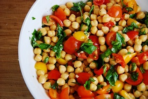 Chickpea and Tomato Salad