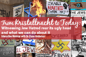 From Kristallnacht to Today: Witnessing Jew Hatred rear its ugly head and what we can do about it